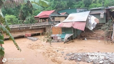 Cận cảnh nơi tâm lũ Mỹ Lý, sơ bộ có 70 ngôi nhà bị lũ cuốn trôi, thiệt hại ước tính hàng chục tỷ đồng