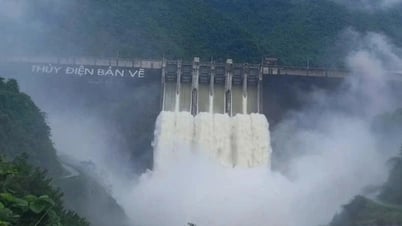 Thông tin mới nhất về lưu lượng lũ về hồ thủy điện Bản Vẽ