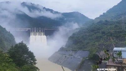Thủy điện Bản Vẽ cắt, giảm lũ với lưu lượng xả kỷ lục, tỉnh Nghệ An ban hành thông báo khẩn