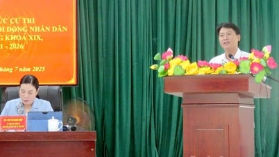 Tổ đại biểu số 15 HĐND tỉnh tiếp xúc cử tri tại xã Tiên Nguyên