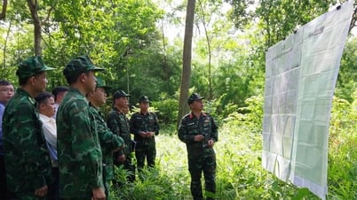 Bộ CHQS tỉnh Lâm Đồng khảo sát xây dựng Điểm dân cư biên giới