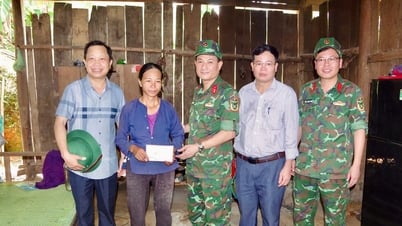 Lực lượng vũ trang Thái Nguyên góp sức dựng những mái ấm nghĩa tình