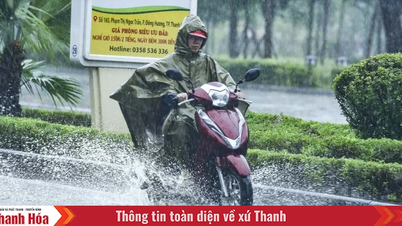 Từ nay đến 25/7, miền núi Thanh Hóa mưa to, có nơi trên 120mm