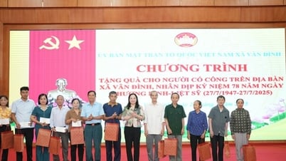 Xã Vân Đình: Nhiều hoạt động tri ân nhân kỷ niệm 78 năm Ngày Thương binh - Liệt sỹ