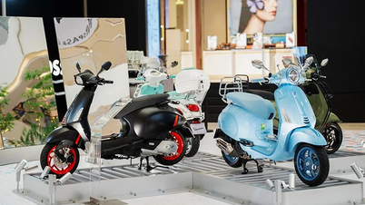 Piaggio trưng bày dàn xe ga Vespa đậm chất nghệ thuật ở TP.HCM