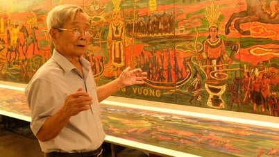 Họa sĩ Quách Phong: 16 năm vẽ lịch sử bằng tranh