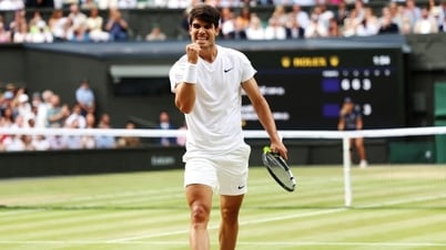 Carlos Alcaraz thể hiện quyết tâm vô địch US Open 2025