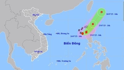 Thông tin mới nhất về bão số 4