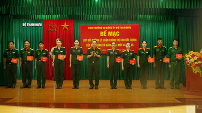 Bộ Tham mưu Tổng cục Hậu cần-Kỹ thuật bồi dưỡng nhận thức về Đảng