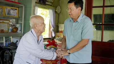 Chăm lo người có công là thể hiện đạo lý “uống nước nhớ nguồn” của dân tộc