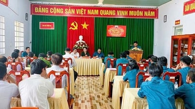 Đại hội đảng viên Chi bộ Quân sự xã An Phú lần thứ I, nhiệm kỳ 2025 - 2030