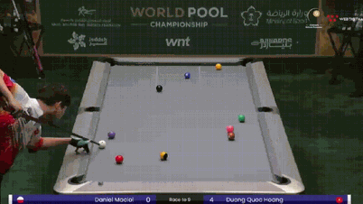 Billiards: Hoàng Sao thăng hoa, đánh bại cao thủ châu Âu với tỷ số khó tin