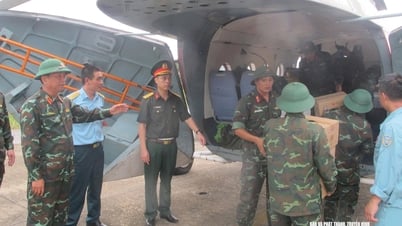 Không để người dân nào bị bỏ lại phía sau: Bộ Quốc phòng điều 2 trực thăng cứu trợ khẩn cấp miền Tây Nghệ An