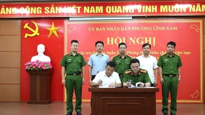 Phường Lĩnh Nam tuyên truyền, tập huấn về phòng cháy, chữa cháy