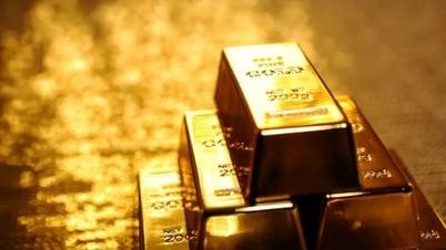 Nhu cầu trú ẩn suy yếu kéo giá vàng thế giới đi xuống