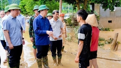 Phó Thủ tướng Mai Văn Chính thăm hỏi người dân vùng lũ Nghệ An