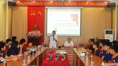 Bảo tàng tỉnh tổ chức chuyên đề giáo dục lịch sử “Anh hùng Liệt sỹ Hoàng Văn Thọ - Ngọn lửa không tắt - Truyền thống mãi xanh”