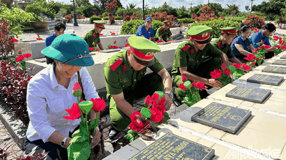 Tuổi trẻ Đồng Tháp tri ân các Anh hùng liệt sĩ