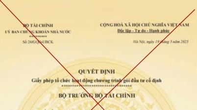Cảnh báo văn bản giả mạo Bộ Tài chính, Ủy ban Chứng khoán Nhà nước