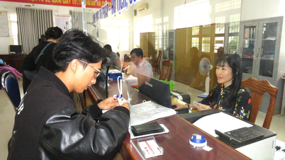 Xã Vạn Ninh: Tỷ lệ hồ sơ giải quyết đúng hạn và trước hạn đạt 99,73%.