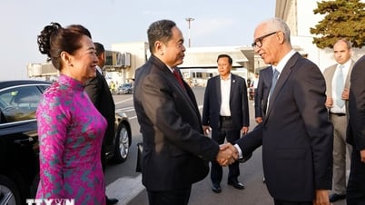 Chủ tịch Quốc hội Trần Thanh Mẫn và Phu nhân bắt đầu thăm chính thức Maroc