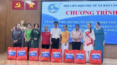 Phụ nữ xã Bảo Lâm 2 sôi nổi các hoạt động thiết thực chào mừng Đại hội