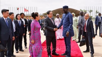 Chủ tịch Quốc hội Trần Thanh Mẫn kết thúc tốt đẹp chuyến thăm chính thức Senegal