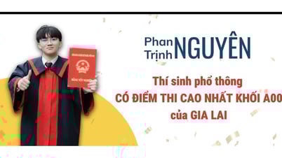 Thủ khoa tốt nghiệp THPT tỉnh Gia Lai với ước mơ trở thành giáo viên toán