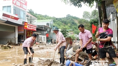 Cán bộ tín dụng chính sách Nghệ An đồng hành cùng người dân sau lũ, lan tỏa nghĩa đồng bào