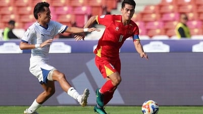 U23 Việt Nam - U23 Philippines (hiệp 1) 0-1: Mariona mở tỉ số