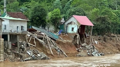 Cảnh báo lũ quét, sạt lở, sụt lún đất do mưa lũ ở nhiều địa phương tại Nghệ An