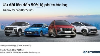 Hyundai Thành Công triển khai chương trình ưu đãi sản phẩm giá trị lên đến 50% lệ phí trước bạ