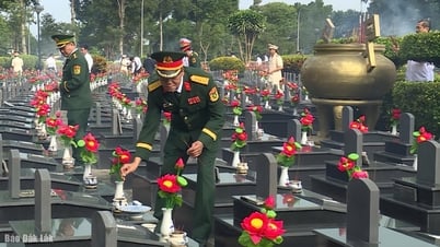 The Provincial Military Command organizes gratitude activities on the occasion of July 27