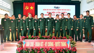 Đảng bộ Ban Chỉ huy phòng thủ Khu vực 5 đại hội lần thứ I