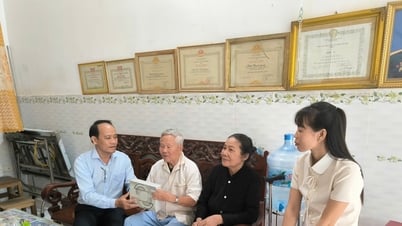 Xã Cát Tiên: Tổ chức các đoàn thăm, tặng quà người có công và các gia đình chính sách