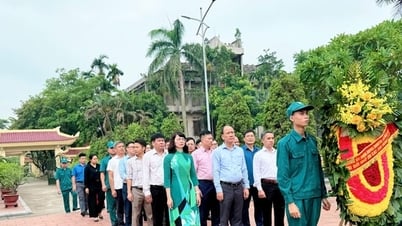 Xã Nam Phù tưởng niệm các Anh hùng liệt sĩ