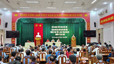 Đại biểu HĐND tỉnh tiếp xúc cử tri tại xã Cam Lộ