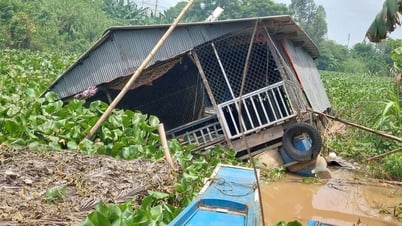 Vĩnh Xương xảy ra vụ lật bè ở của hộ dân