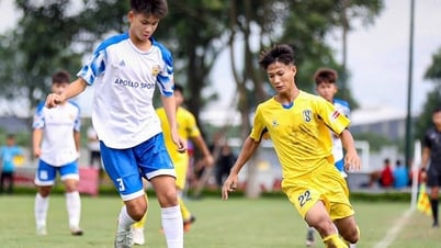 U.15 SLNA и Dak Lak возглавляют турнирную таблицу и надеются продвинуться дальше в национальном турнире U.15.