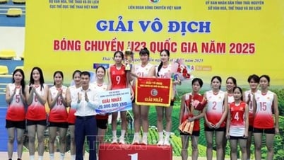 Bế mạc Giải Vô địch Bóng chuyền U23 quốc gia năm 2025