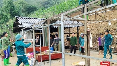 Mưa bão gây thiệt hại tại xã Yên Châu