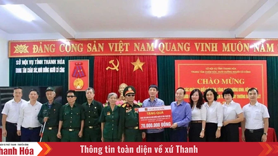 Các Chi nhánh Agribank Thanh Hóa tri ân, tặng quà nhân Ngày Thương binh, liệt sĩ