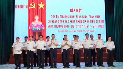 Lữ đoàn 101 tổ chức nhiều hoạt động nhân kỷ niệm 78 năm Ngày Thương binh - Liệt sĩ