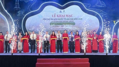 Trung tâm Thông tin Xúc tiến Du lịch Điện Biên tham gia Hội chợ Du lịch Quốc tế Lào Cai 2025