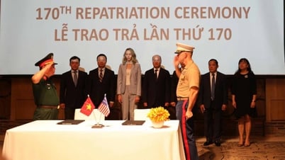 Lễ trao trả hài cốt quân nhân Hoa Kỳ lần thứ 170
