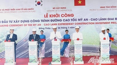 Khởi công tuyến cao tốc Mỹ An - Cao Lãnh giai đoạn 1