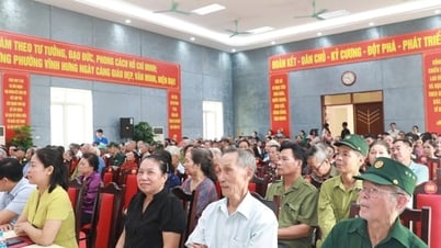 Phường Vĩnh Hưng gặp mặt, tri ân 750 người có công, gia đình liệt sĩ