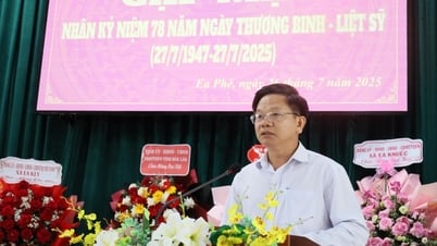 Xã Ea Phê tổ chức gặp mặt các gia đình chính sách
