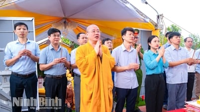 Xã Yên Mô tổ chức lễ cầu siêu anh linh các anh hùng, liệt sĩ