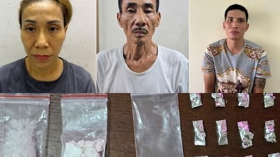 Công an xã lập chiến công